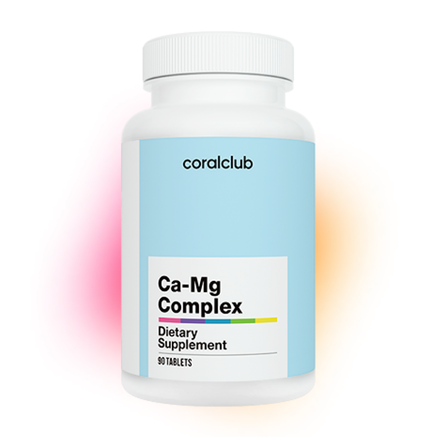Ca-Mg complex: peace of mind and overall health boost