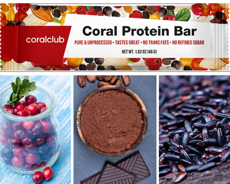 Coral protein bar - all healthy